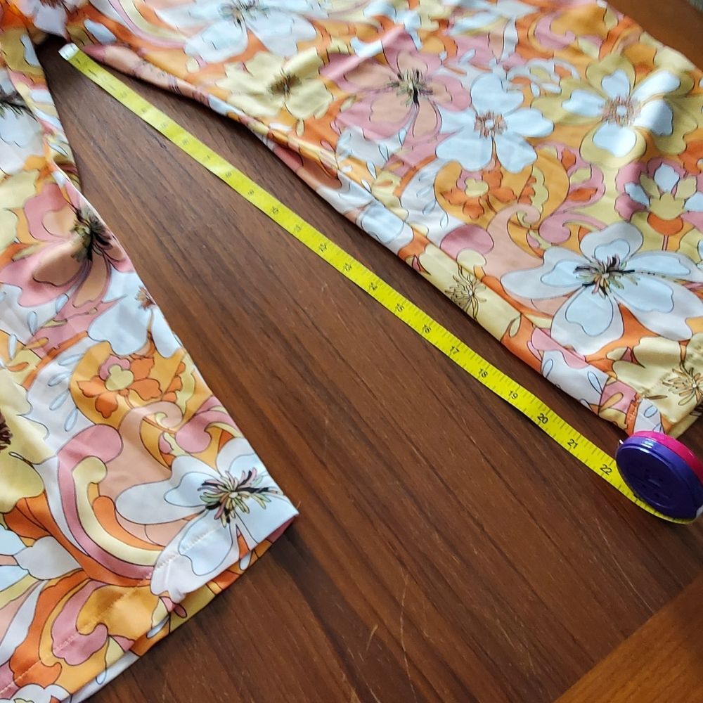 Inspired Hearts Floral Jumpsuit - Pink and Orange - Picture 5 of 7